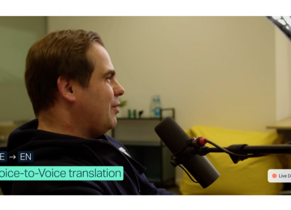 Deepl se lance dans la traduction vocale temps réel