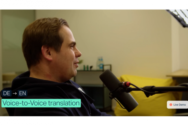 Deepl se lance dans la traduction vocale temps réel
