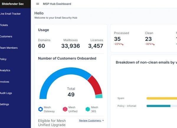 Pour sécuriser messagerie et terminaux, Bitdefender lance GravityZone Extended Email Security