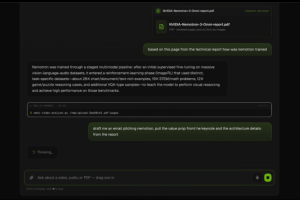Nvidia lance son modèle multimodal Nemotron 3 Nano Omni