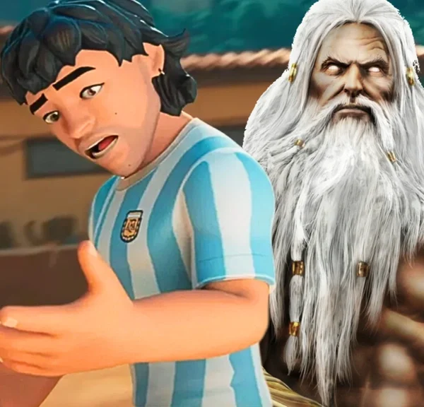 FIFA : il existe un nouveau jeu de foot où Maradona peut… utiliser les pouvoirs de Zeus et mettre des lucarnes !