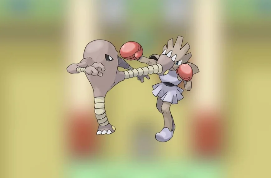 Tygnon Kicklee Pokémon Rouge Feu : pourquoi il faut le choisir dans le dojo de Safrania ?