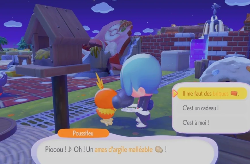 Briques Pokémon Pokopia : comment en fabriquer et à quoi elles servent ?