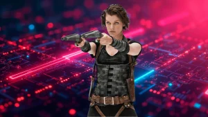 L'actrice star de Resident Evil nouvelle reine de l'IA ? Le débat fait rage