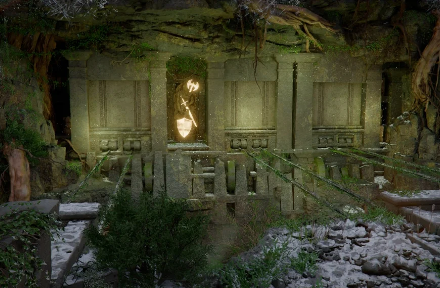 Ruines de la Montagne aux cinq doigts Crimson Desert : comment résoudre l’énigme de la statue ?