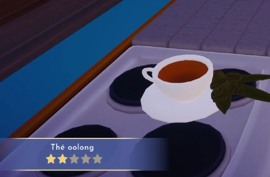 Thé oolong Disney Dreamlight Valley : comment préparer cette recette 2 étoiles ?