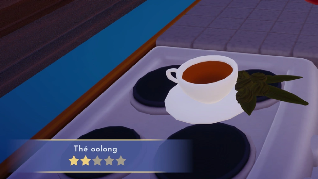 Thé oolong Disney Dreamlight Valley : comment préparer cette recette 2 étoiles ?
