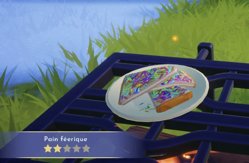 Pain féérique Disney Dreamlight Valley : comment préparer cette recette 2 étoiles ?
