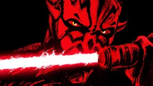 Vous ne le savez sûrement pas, mais quand Dark Maul manie son sabre laser dans la nouvelle série Star Wars, on peut entendre un cri étrange