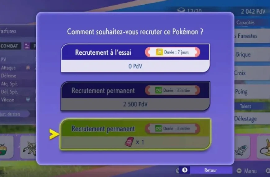 Pokémon Champions : ne faites pas vos recrutement à la légère ! Cette astuce découverte par les joueurs peut vous sauver