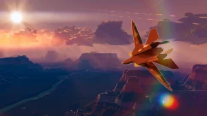 Ce jeu est un mélange improbable entre Top Gun, Devil May Cry et… un livreur Amazon