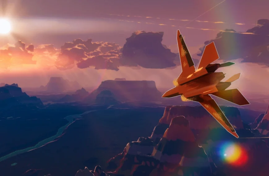 Ce jeu est un mélange improbable entre Top Gun, Devil May Cry et… un livreur Amazon