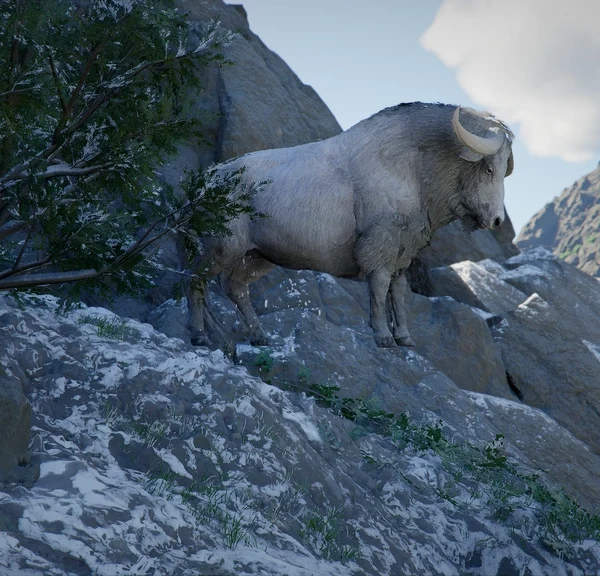 Grande vache sauvage blanche Crimson Desert : où trouver le bison blanc ?