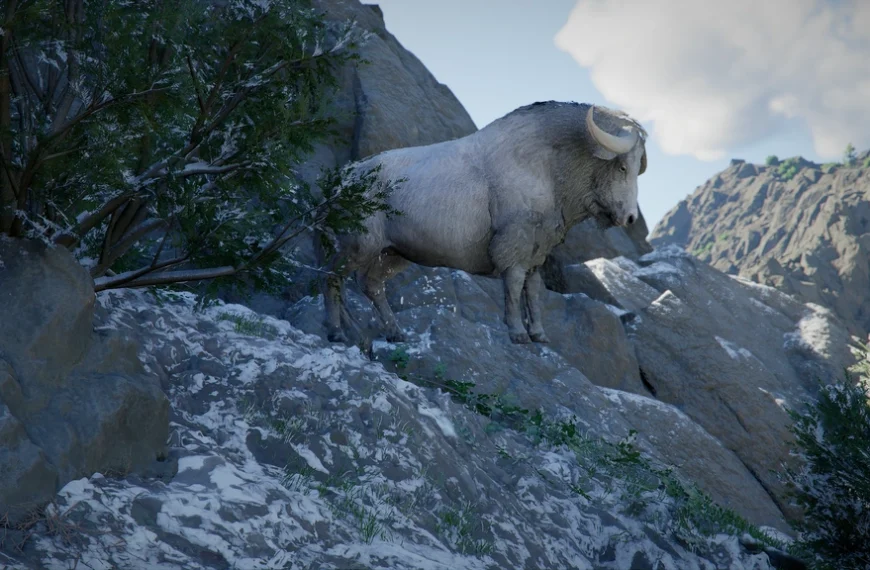 Grande vache sauvage blanche Crimson Desert : où trouver le bison blanc ?