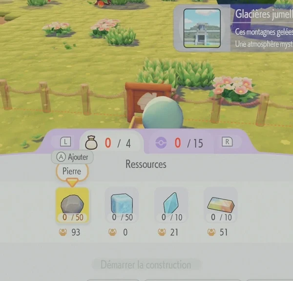 Glace Pokémon Pokopia : Où en trouver et à quoi sert-elle ?