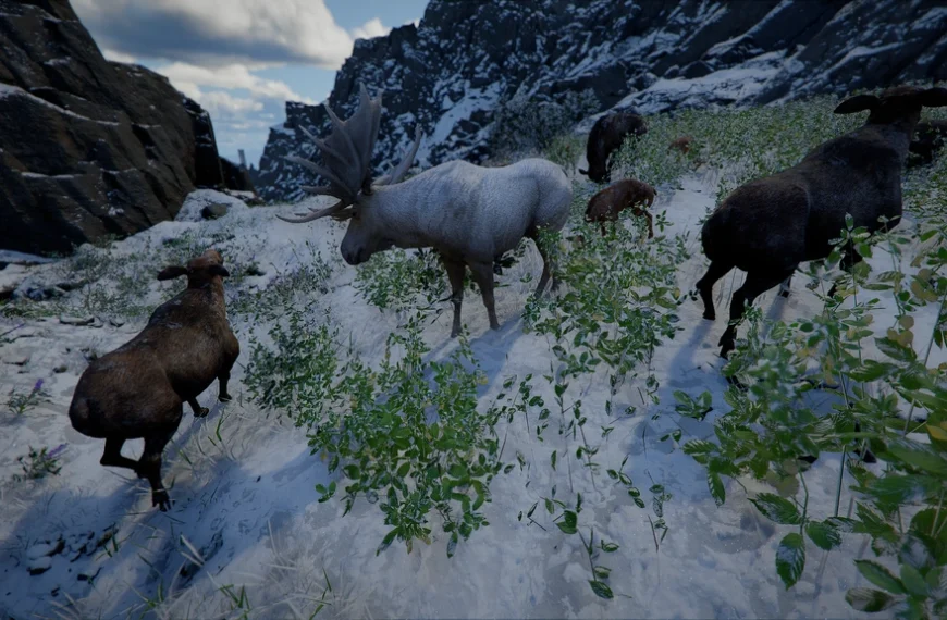 Orignal blanc Crimson Desert : où trouver l'élan blanc légendaire ?