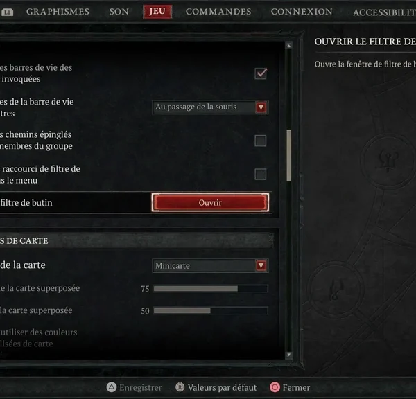 Filtre du butin Diablo 4 : Loot filter… Où le trouver et comment l'activer dans les paramètres sur PC, PS5 et Xbox Series ?