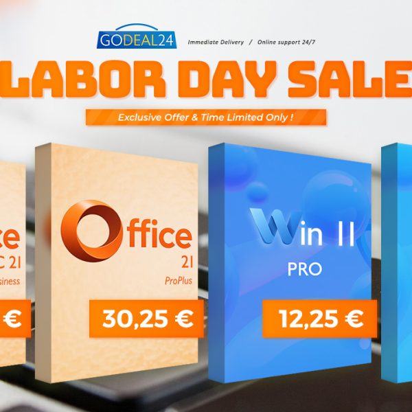Fête du Travail : jusqu’à -90 % sur des licences Office 2021 Pro à vie et Windows 11 Pro authentiques