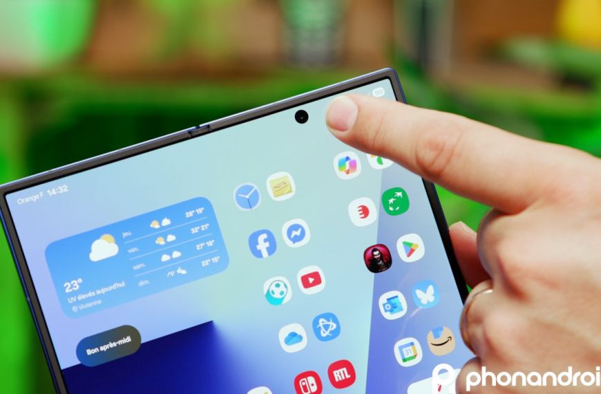 Galaxy Z Fold 8 : Samsung se rapprocherait d’une caméra frontale invisible