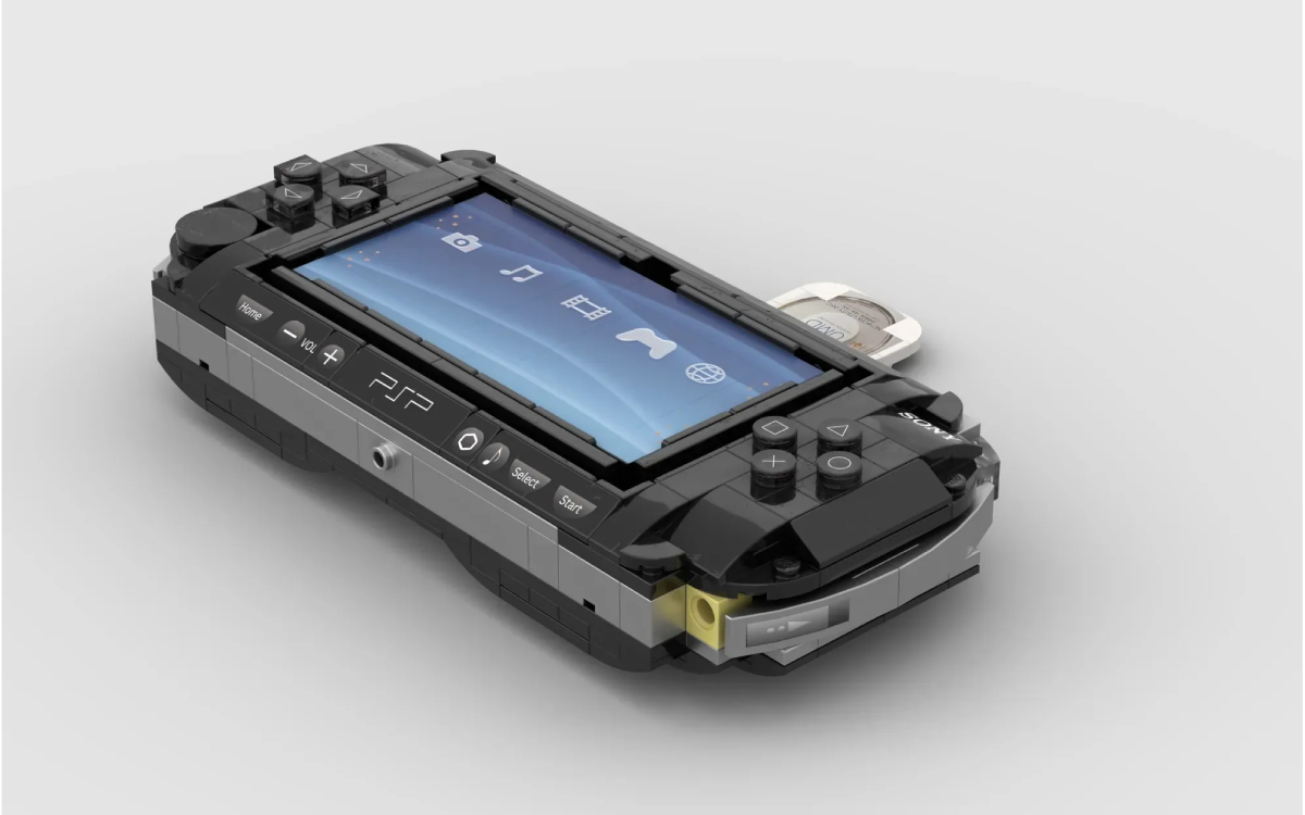 Ce Lego PSP-1000 imaginé par un fan pourrait devenir un kit officiel