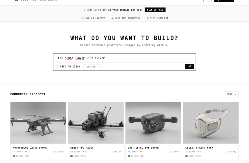 L'IA qui conçoit votre prochain produit DIY