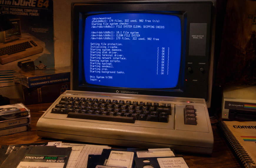 C64UX – Un shell Unix-like pour Commodore 64