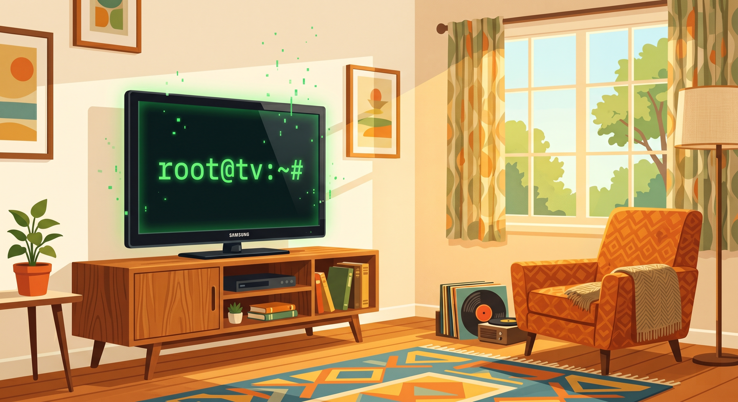 Codex a rooté une TV Samsung tout seul – Faut s'y préparer