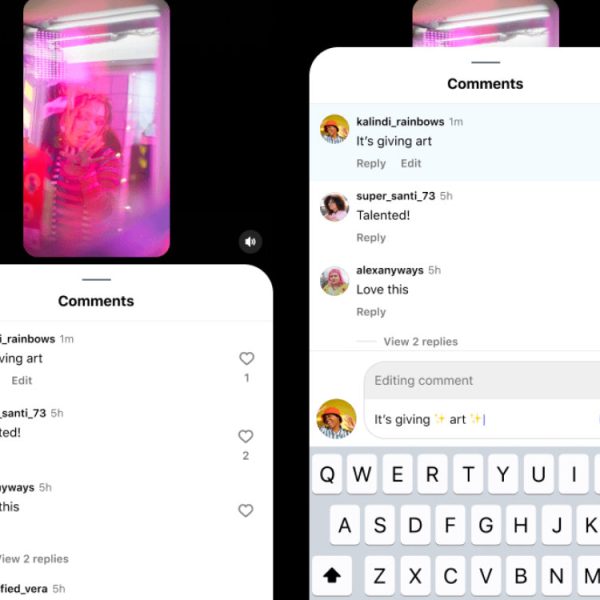 Instagram permet enfin de modifier ses commentaires après publication, mais il va falloir faire vite