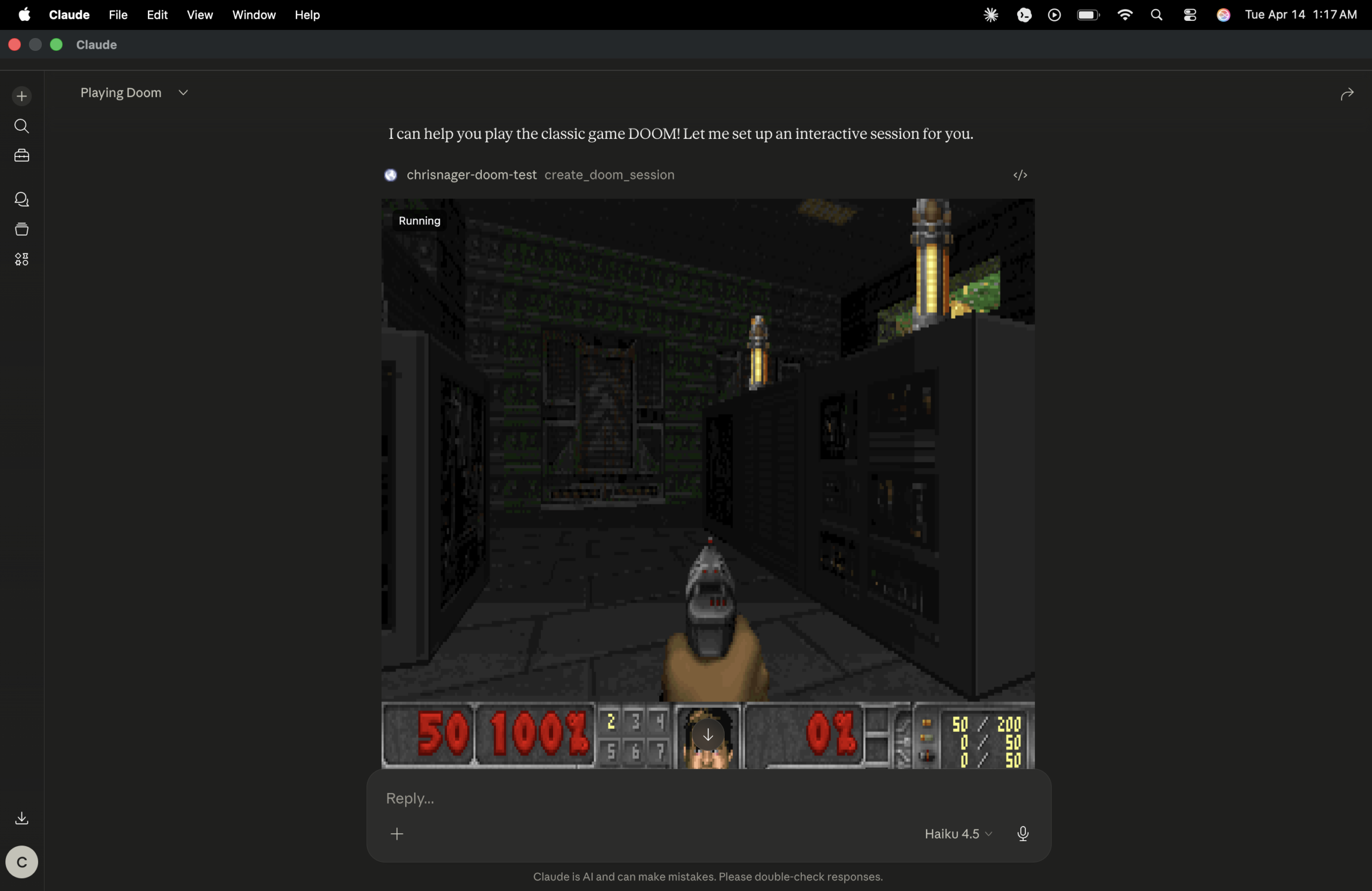 DOOM tourne aussi dans ChatGPT et Claude (évidemment)
