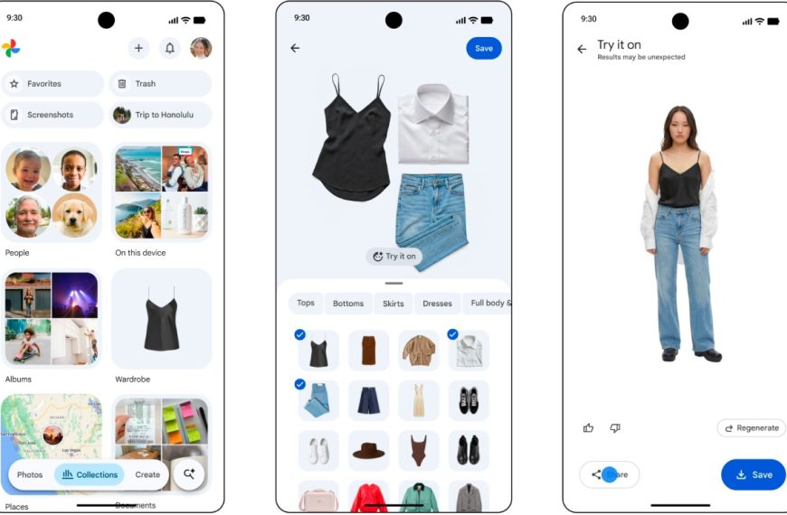 Google Photos va transformer votre galerie en dressing numérique grâce à cette nouvelle fonction IA