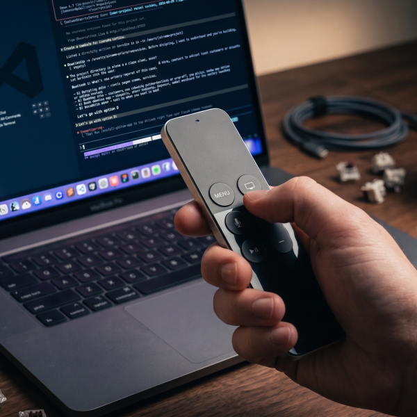 Hypervibe – Codez avec une télécommande Apple TV
