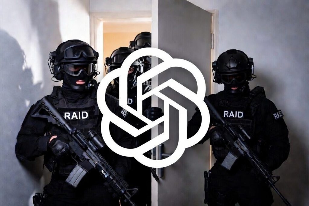 Il menace un agent du renseignement en parlant à ChatGPT, le RAID débarque chez lui