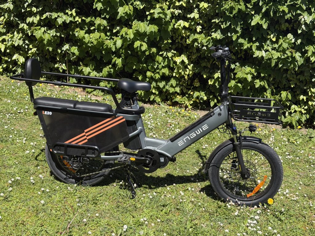 J'ai testé le Engwe LE20 Passenger, le vélo cargo aux 350 km d'autonomie