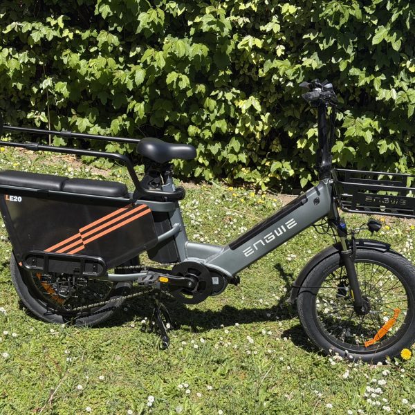 J'ai testé le Engwe LE20 Passenger, le vélo cargo aux 350 km d'autonomie