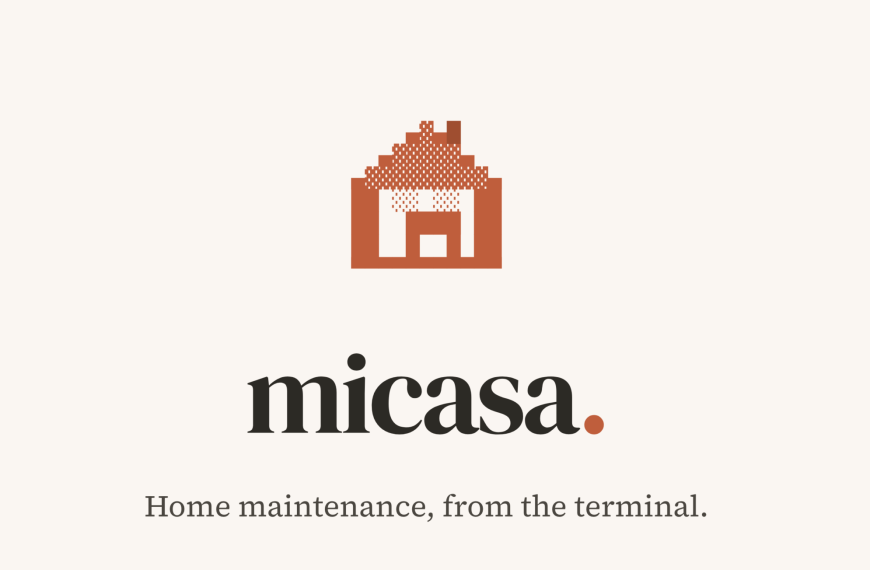 micasa – Gérez toute votre maison depuis le terminal
