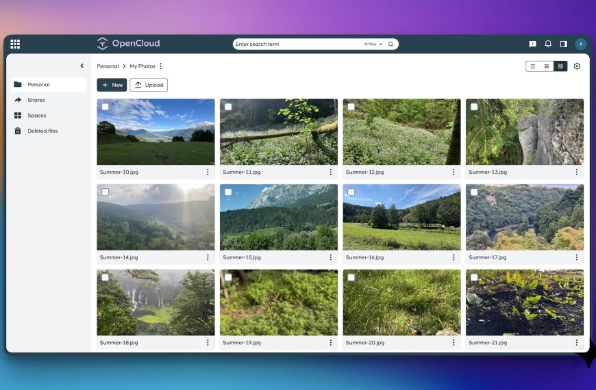 OpenCloud – L'alternative à Nextcloud en Go et sans base de données