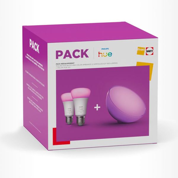Ce pack d’ampoules connectées Philips Hue est à moitié prix, c’est une affaire !