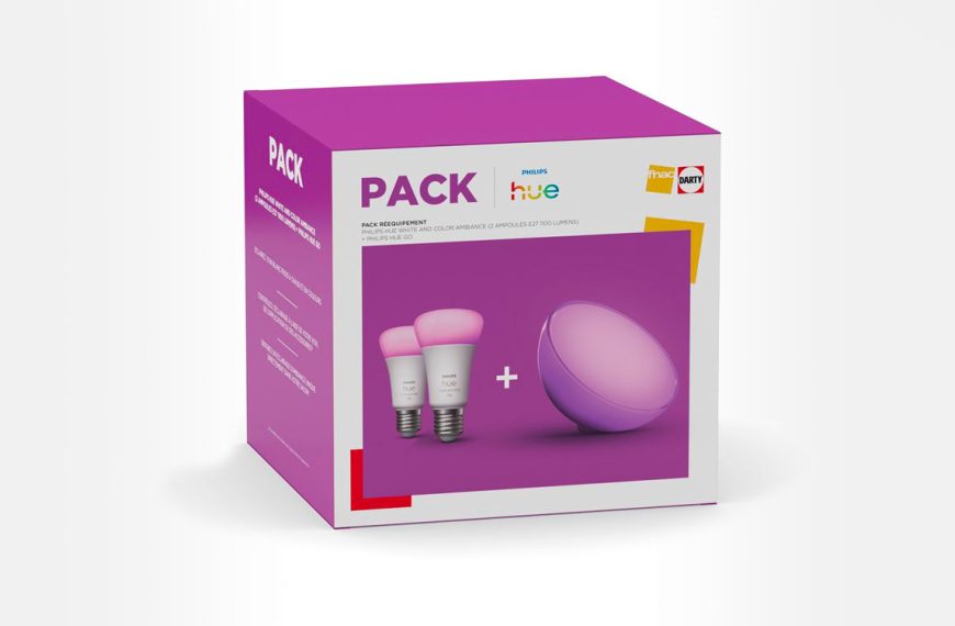 Ce pack d’ampoules connectées Philips Hue est à moitié prix, c’est une affaire !