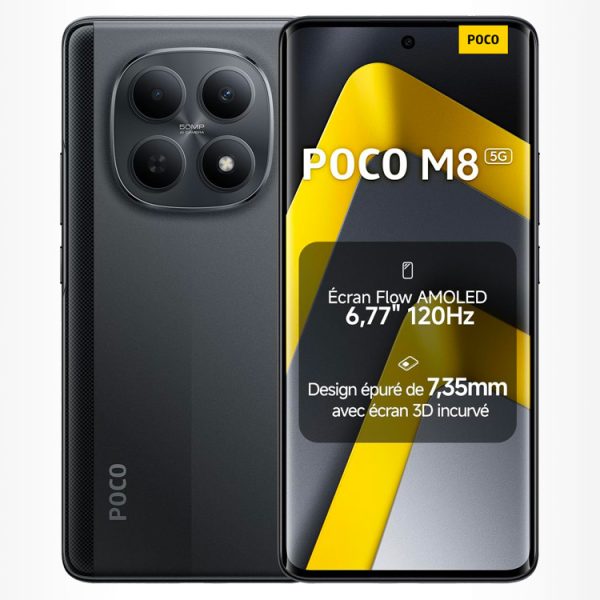 Poco M8 5G : avec 110 € de réduction, ce smartphone performant avec un superbe écran AMOLED incurvé passe à prix mini !