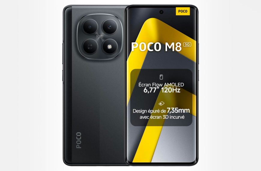 Poco M8 5G : avec 110 € de réduction, ce smartphone performant avec un superbe écran AMOLED incurvé passe à prix mini !