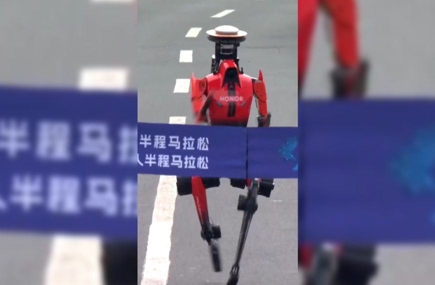 Ce robot humanoïde bat le record mondial du semi-marathon, vos nouvelles baskets peuvent rester au placard