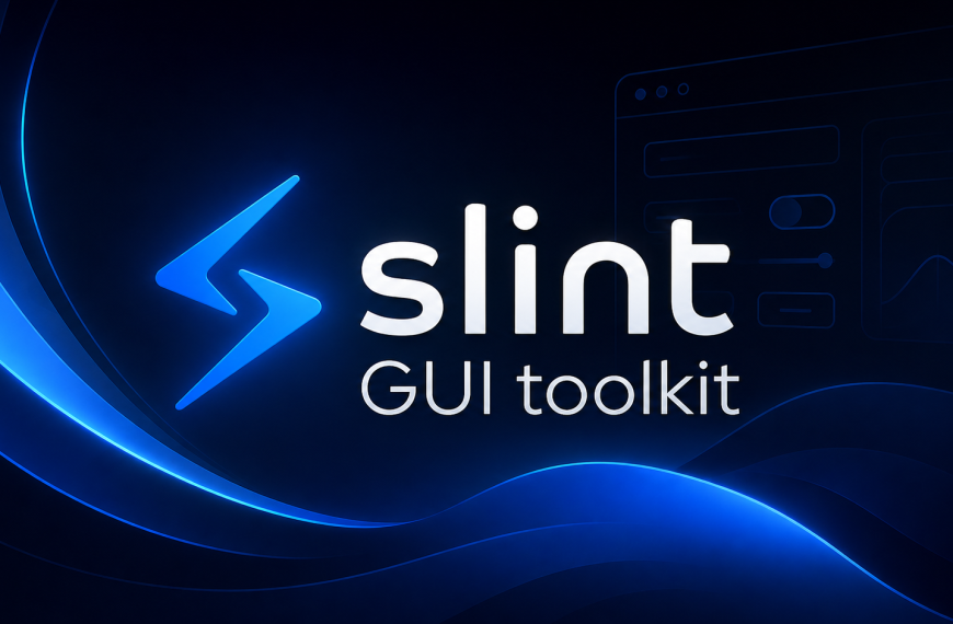 Slint – Un toolkit GUI pour Rust, C++, JS et Python