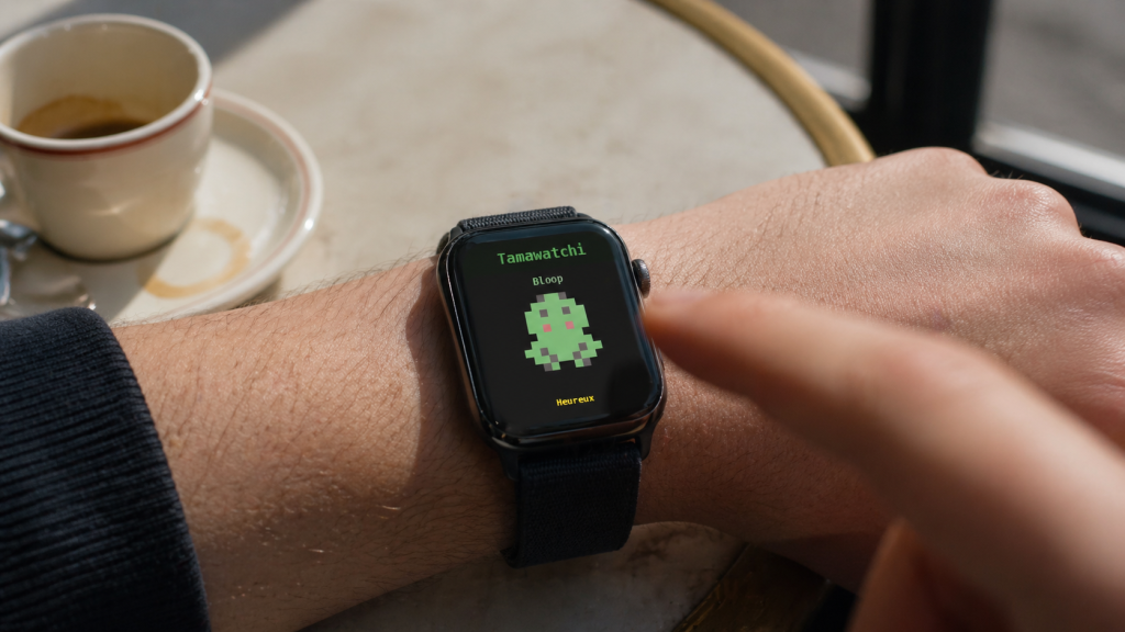 Tamawatchi – Un Tamagotchi natif Apple Watch qui mange vos pas