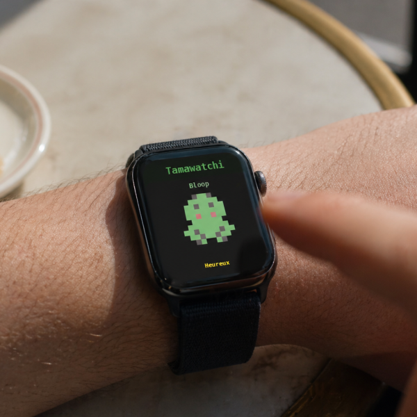 Tamawatchi – Un Tamagotchi natif Apple Watch qui mange vos pas