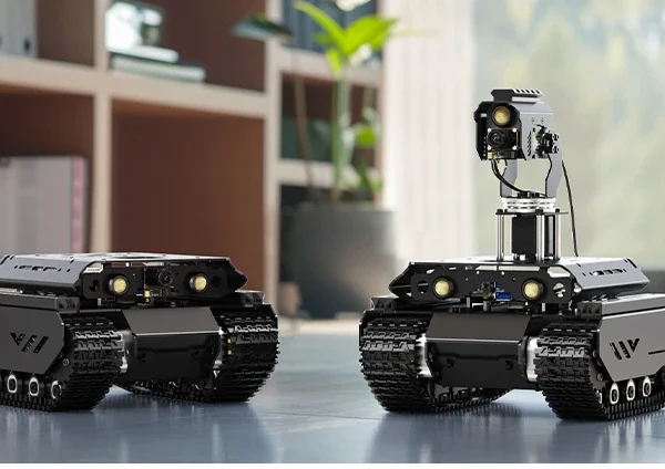 UGV Beast – Robot chenillé tout-terrain pour Raspberry Pi 4 et 5