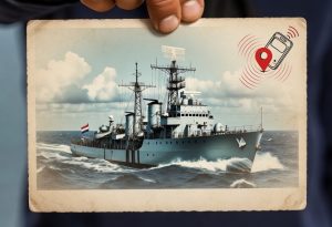 Un tracker Bluetooth à 5 euros dans une carte postale a suffi à localiser une frégate néerlandaise