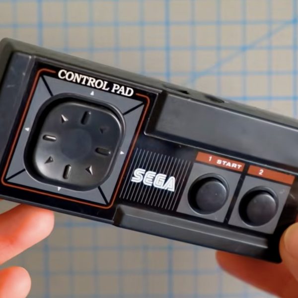 Une manette Sega Master System de 1985 modifiée pour fonctionner en USB-C