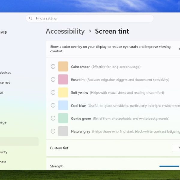 Windows 11 va réduire vos migraines après des heures devant l’écran en modifiant légèrement ses couleurs