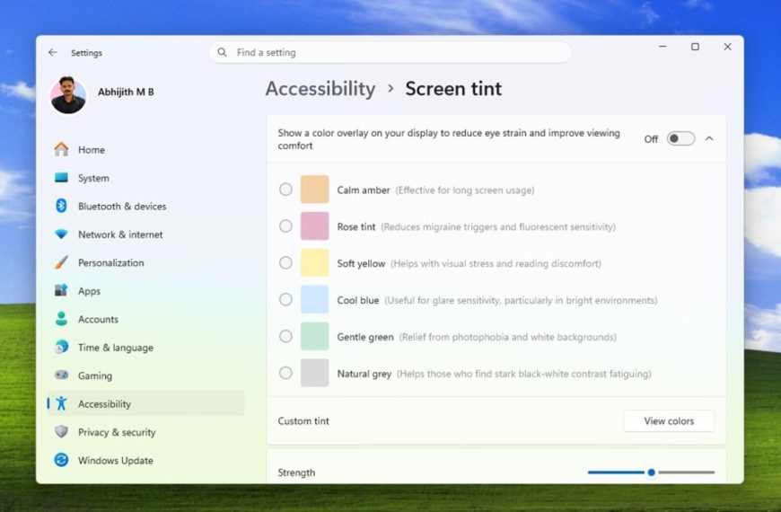 Windows 11 va réduire vos migraines après des heures devant l’écran en modifiant légèrement ses couleurs