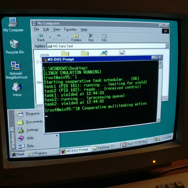 WSL9x – Un Linux qui tourne dans un Windows 95